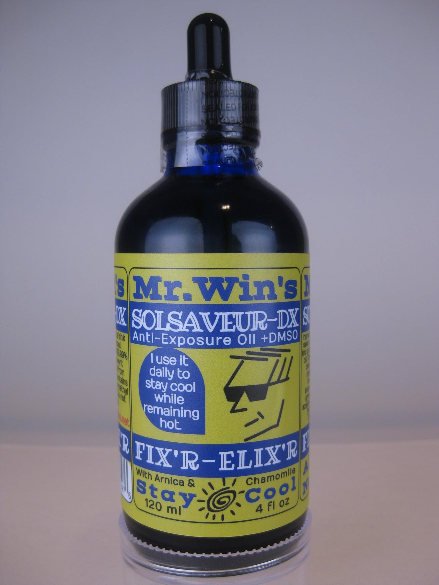 Mr.Win's SOLSAVEUR ANTI-EXPOSURE BODY OIL (DX w/DMSO)