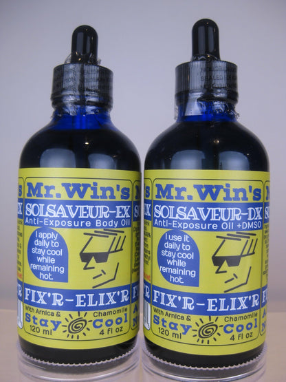 Mr.Win's SOLSAVEUR ANTI-EXPOSURE BODY OIL (DX w/DMSO)